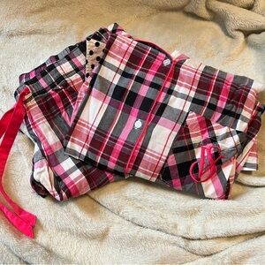 Victoria’s Secret Plaid Pajama Set